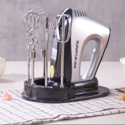 Hand-held mixer and dough maker Foam beater Egg beater
