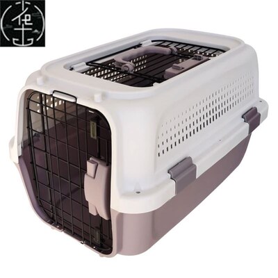 Dog Aviation Flight Box Cat Travel Cage Pet Carrier Crate