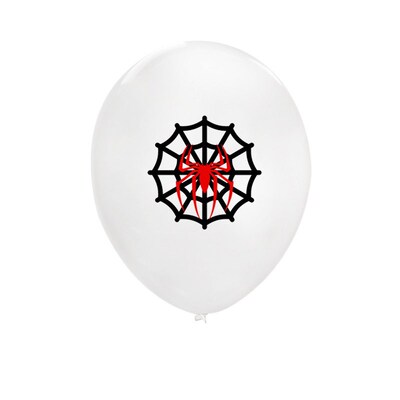10/20Pcs Spiderman Latex Balloons Kids Boy Super Hero Birthd