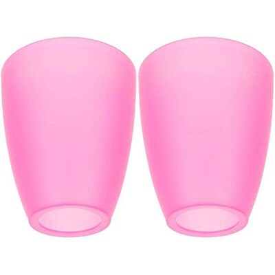 2Pcs Plastic 42mm Small Desk Lamp Cover Plastic Lampshade
