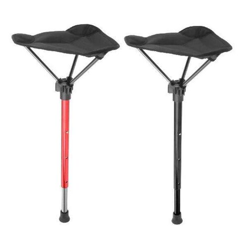 Folding Stool Slacker Chair Travel Barbecue Padded Cushion