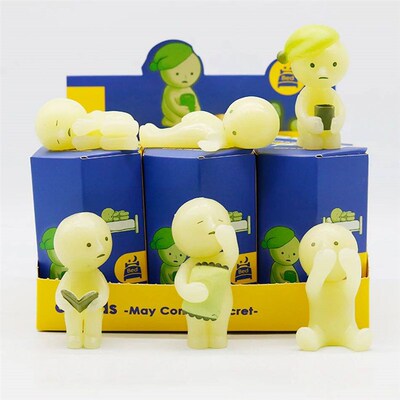Blind Box Work Serie Mystery Box Noctilucent Action Figures