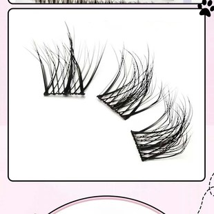 5D Mink Manga Lashes Fluffy Individual Eyelashes Natural Fal
