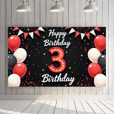 Easy To Hang Celebration Banner  Banner Party Backdrop For
