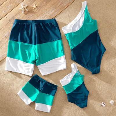 PatPat Summer Swimsuit Family Matching Outfits Swimsuits Col