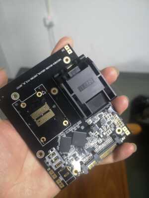 慧荣SSD套料   SM2258H测试架   BGA 316脚 2贴 8层板