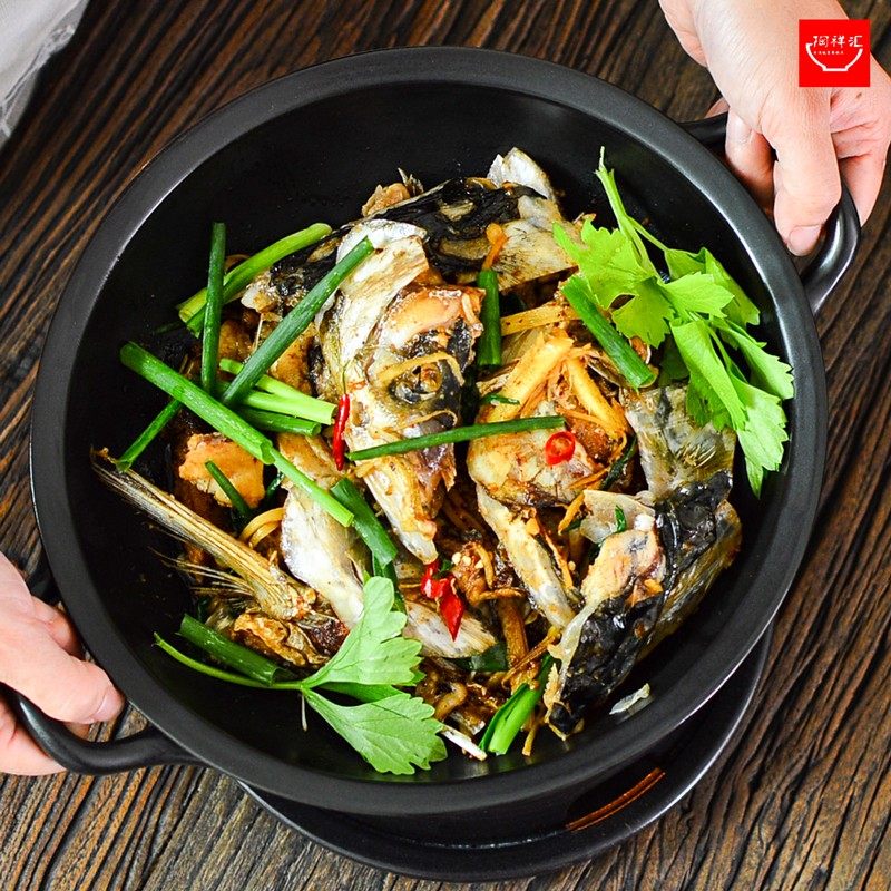 创意餐厅商用砂锅怀旧陶瓷蜡烛明炉汤锅保温圆形双耳干锅餐具菜盘,餐饮具,盘,淘宝优惠券,粉丝福利购,淘宝优惠卷