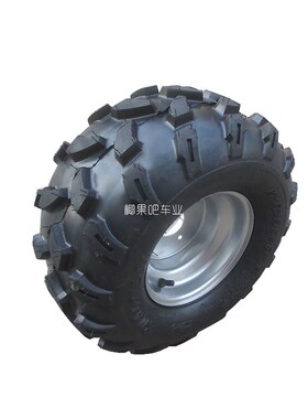 卡丁车配件 沙滩车18X9.5-8寸托花真空轮胎18X9.50-8轮胎带铁轮毂