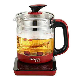 安博尔养生壶HB7200电热304钢加厚玻璃杯多功能煮茶器花茶烧水