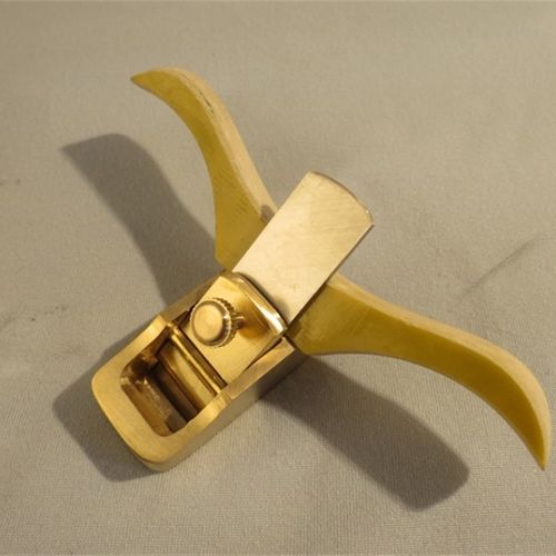 带柄37/48/52mm凸/平小铜刨 制作小提琴工具 木工刨