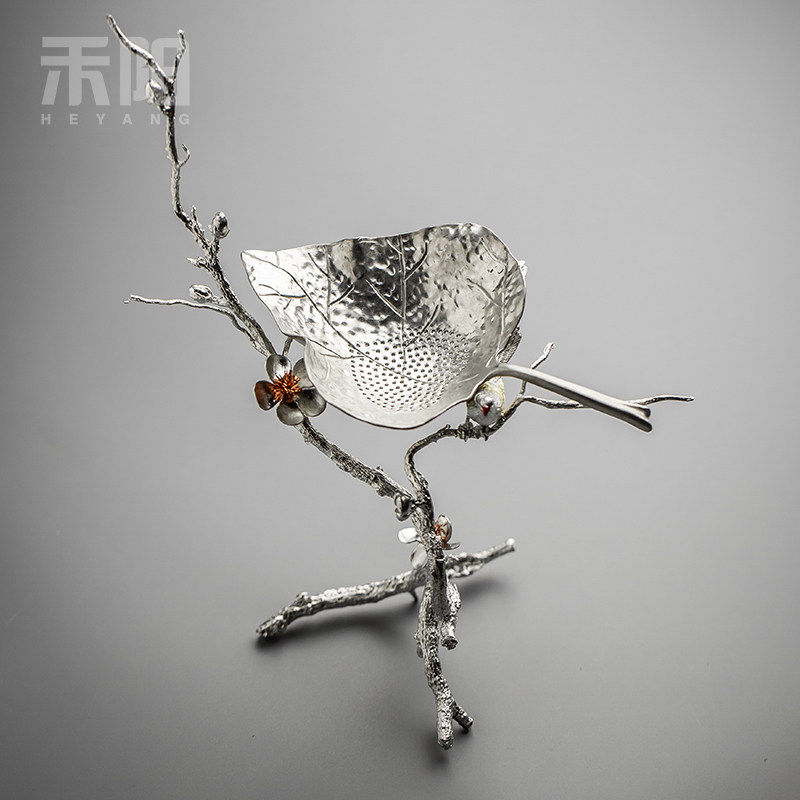 纯锡茶漏茶滤手工创意树叶茶具过滤网茶漏茶叶过滤器功夫茶道零配,餐饮具,茶滤,淘宝优惠券,粉丝福利购,淘宝优惠卷