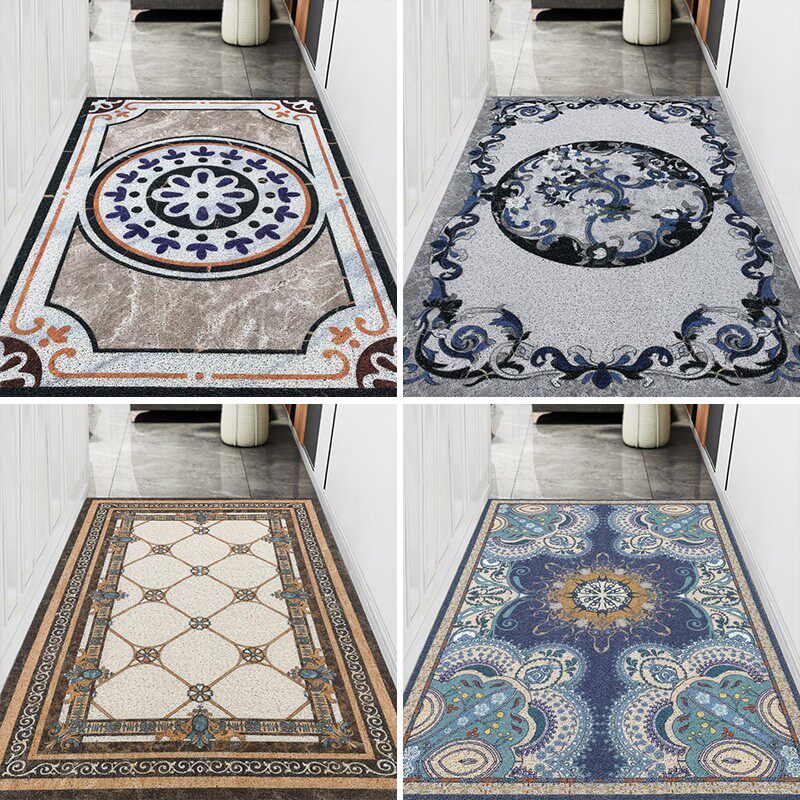 丝圈地垫入户门垫欧式门口地毯进门家用玄关垫防滑地板垫子可裁剪,居家布艺,家用脚垫,淘宝优惠券,粉丝福利购,淘宝优惠卷