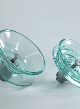 双伞玻璃绝缘子 电力绝缘钢化玻璃瓷瓶 源头厂家 电气材料器材