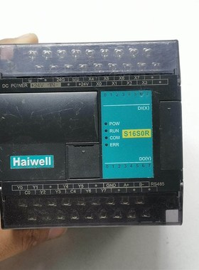 S16S0R海为PLC,所有点位已下载程序测试,功能完好,实