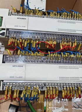 PLC  FX2N-80MR-001  功能包好 点位包
