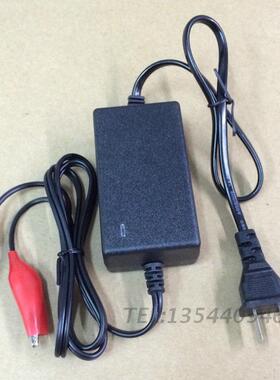 汉韬12V铅酸蓄电池12V7AH9AH气模童车电瓶智能夹子充电器13.8v1A