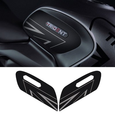 适用凯旋三叉戟Trident660 21-23 改装油箱防滑侧贴 油箱保护贴纸