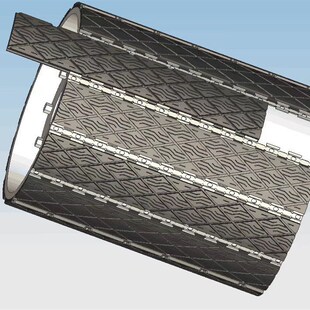 橡胶板插片输送机滚筒包皮1518厚阻燃耐磨现场安装防滑焊接黑菱形