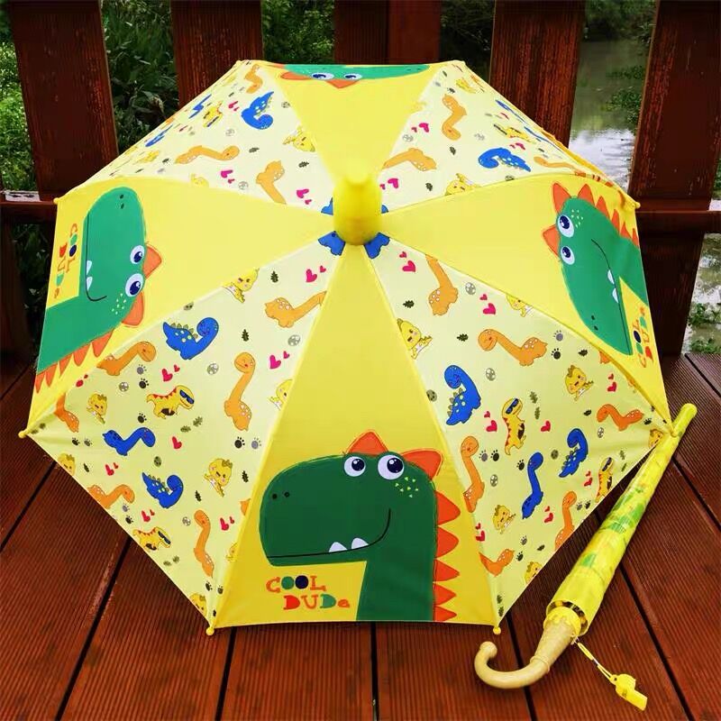 儿童雨伞宝宝雨具幼儿园小孩小学生男童女童自动晴雨两用恐龙小伞