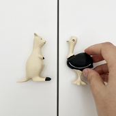 儿童房早教幼儿园可爱卡通动高门衣柜拉手柜门茶几抽屉柜子门把手