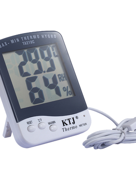 KTJ金拓佳 数显温湿度计带探头TA218C /温度/湿度 金拓佳温度计