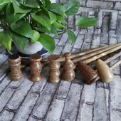 鸡翅木锤实木健身锤鸡翅木按捶敲打经络按器敲背按捶
