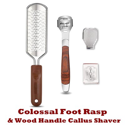 Colossal Foot Rasp Callus Shaver Heel Scraper Remover