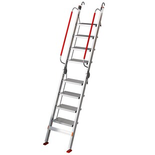 梯子家用铝合金折叠阁楼梯伸缩加厚人字梯多功能室内登高扶手楼梯