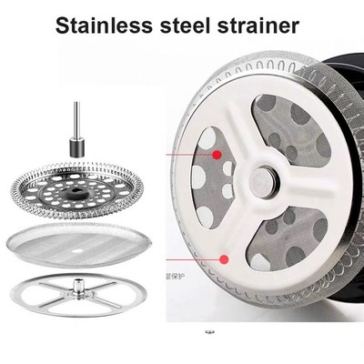 Stainless Steel Coffee Pot French Press Coffee Maker 咖啡壺