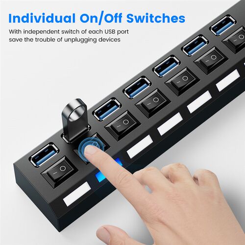 Usb Hub 3 0 Hub Usb Splitter Several Ports Multi Usb Hub 3.0