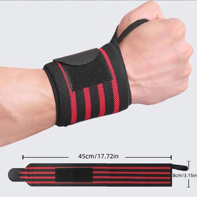 2 PCS Outdoor fitness Wristband Wrist Support Weight Lifting