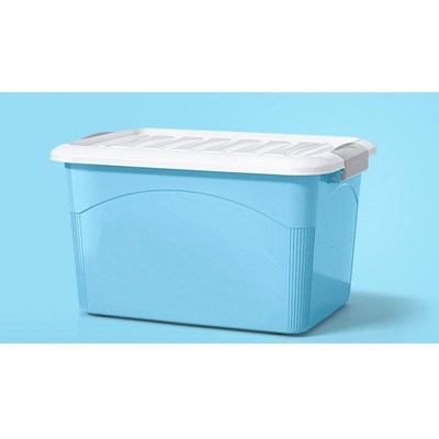 Seal clear plastic with cover bed bottom storage box