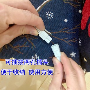 可拆洗插拔电加热坐垫多档调温椅垫电暖垫办公室家用加热电热垫