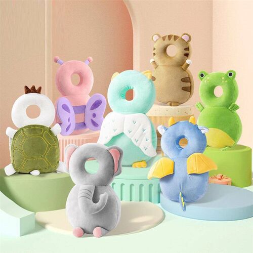 Stuffing Animal Shape Baby Back Protection Pillow Plush Walk
