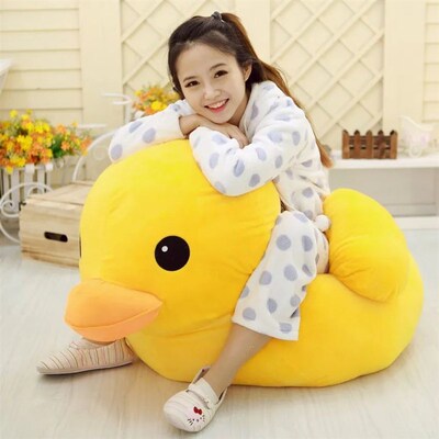 Big Yellow Duck Mini Plush Dolls Toy Cute Soft Cartoon Stuff