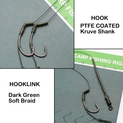 6PCS Carp Bait Boilies Connection for Pop Up Boilies Carp Ri