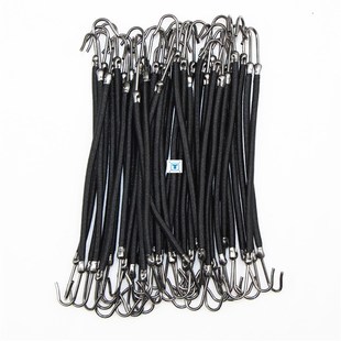 10pcs BPonytail Rubber Elastic Hook Hair Bands For Women