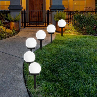 2Pcs Solar LED Light Solar Garden Lamp Outdoor Solar Road Li