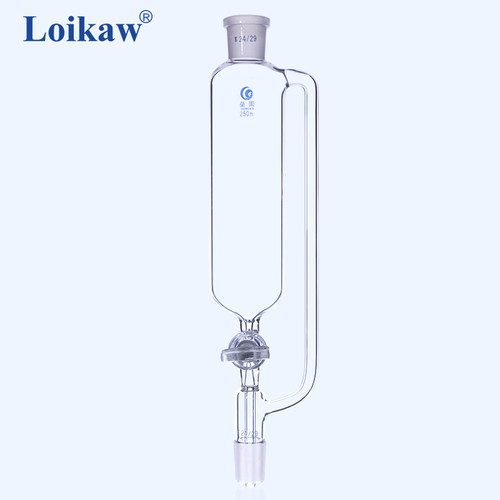 垒固恒压滴液分液漏斗具玻璃活塞四氟活塞实验室反应釜配件漏斗 1
