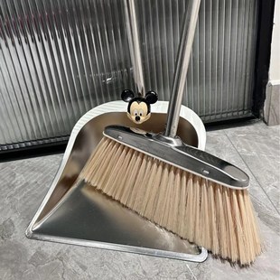 Household stainless steel broom set, dustpan, broom
