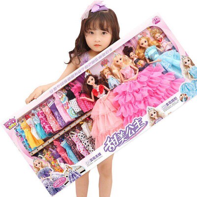 oll set gift box girl for toy girl