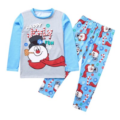 Christmas pajamas family set Xmas snowman Adult child pyjama