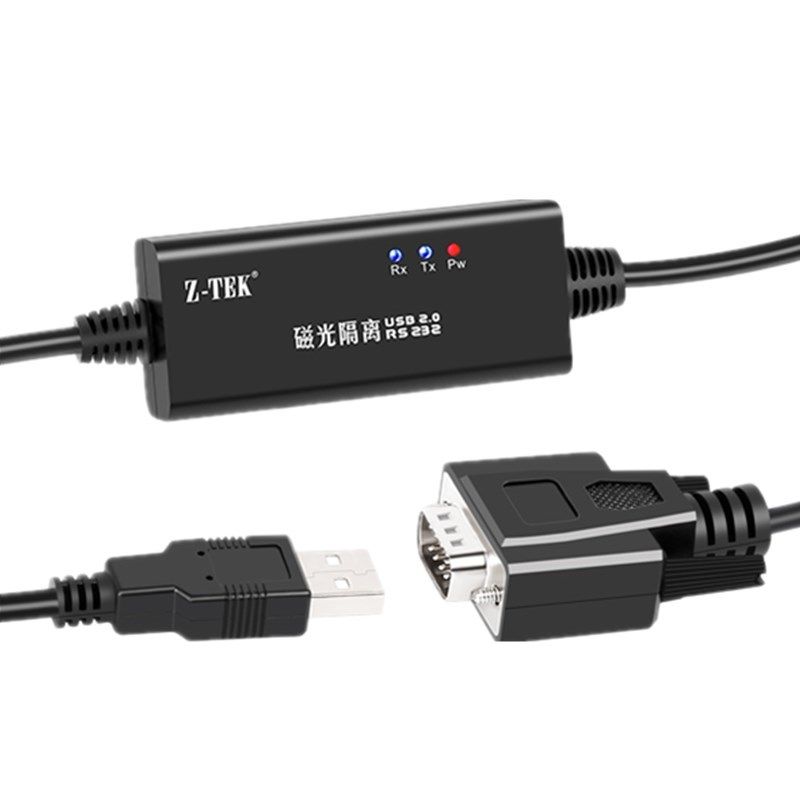 ZTEK力特USB转232串口线带光电隔离器22/85工业级9针COM口ZE70,3C数码配件,USB HUB/转换器,淘宝优惠券,粉丝福利购,淘宝优惠卷