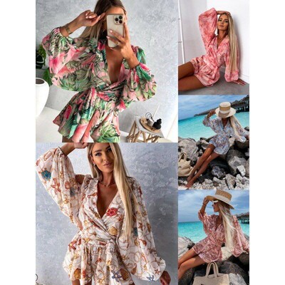 Tropical Rainforest Jumpsuit Set in Bulk Massive Tropical Ra