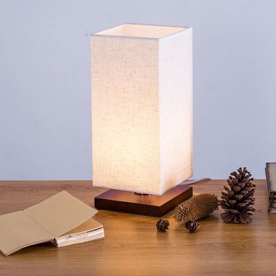 wooden room light lamp usb table led decorative lighting