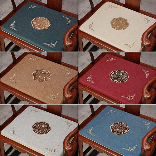 中式红木椅子坐垫太师椅圈椅实木家具座椅垫沙发餐椅茶桌椅垫