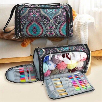 Needle Accessories Case Yarn Storage Bag Large Capacity