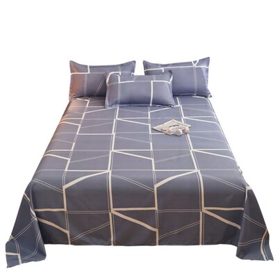 single flat sheet bedcover bed sheet cover bedsheet student