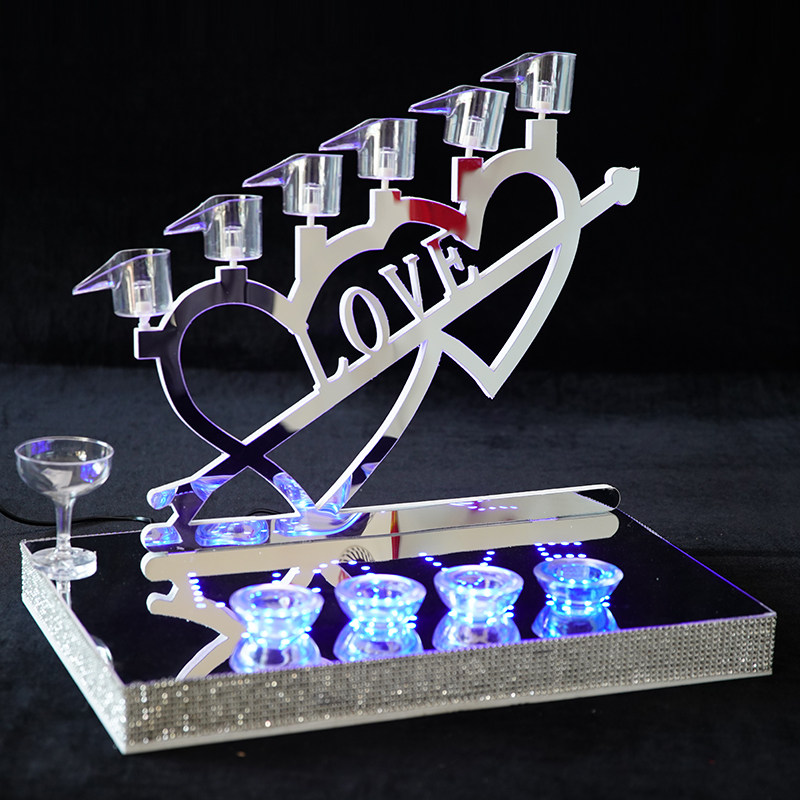 婚庆道具一箭穿心香槟塔烛台两用婚庆用品婚礼酒塔烛光台舞台装饰,节庆用品/礼品,拱门,淘宝优惠券,粉丝福利购,淘宝优惠卷