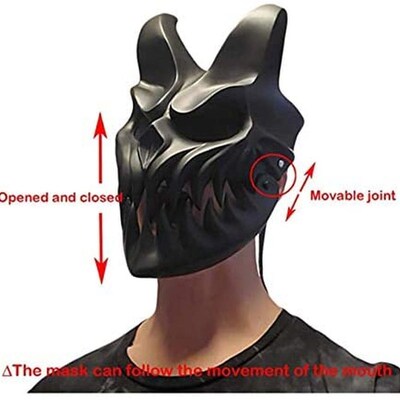 Halloween Slaughter To Prevail Mask Deathmetal Kid of